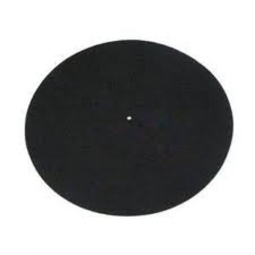 rega Standard Felt Turntable Mat (Black) AUTHORIZED-DEALER - Foto 1 di 1