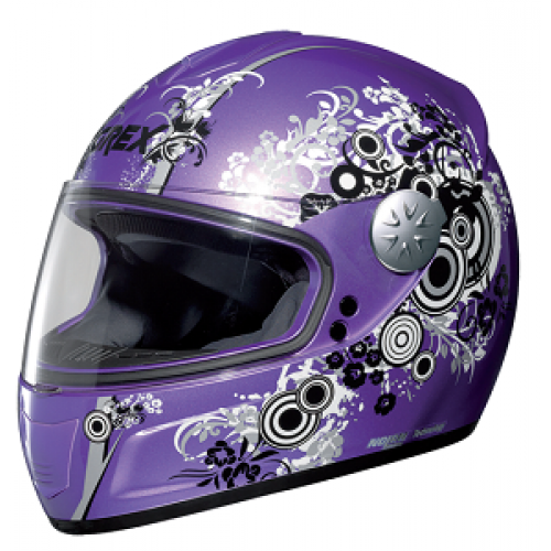 Grex Casco integrale da moto e scooter R2 Nolan Bubbles Pearl Violet XL-  NUOVO | eBay