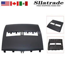 Fit For Nissan Versa 2007-2012 Black Front Upper Center Dash Air Vent Trim Bezel