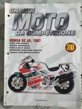 FASCICOLO EDICOLA GRANDI MOTO DA COMPETIZIONE N.20 HONDA RC 45 ,1997