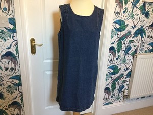 white stuff pinafore dress