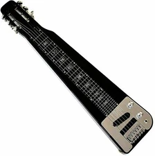 LAP STEEL 6 String Hawaiian Slide Electric Guitar W/Metal Slide Bar/Gig Bag