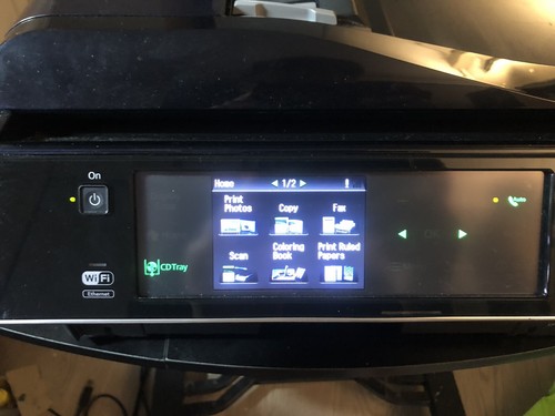 Epson Artisan 837 All In One Inkjet Color Printer Scanner Copier Please Read - Picture 3 of 10