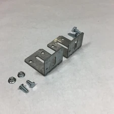 Two Jamb Bracket J-2 Garage Door w/ Lag & Track Bolt Overhead Hardware #2