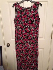 Style And Co. Plus Size 16 Sleeveless Floral Dress
