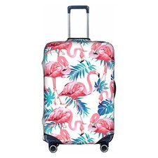 Luggage Cover Elastic Washable Stretch S 18-21 inch suitcase Flamingo 2