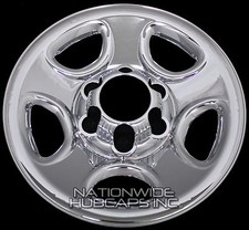 1 For Gmc 6 Lug 16 Chrome Wheel Skins Rim Simulators Hub Caps Full Covers