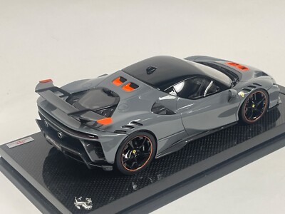 1/18 MR Collection Ferrari SF90 XX Stradale Nardo Gray Carbon