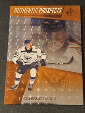 23-24 CHL SPGU Cole Huckins Authentic Prospects #/499  🔥🔥🔥 Calgary Flames 