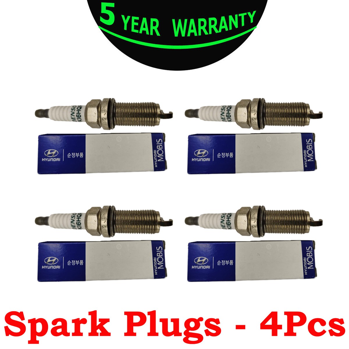 4pk Fit FK16HQR11 18845-11160 Ignition denso 3458 Iridium