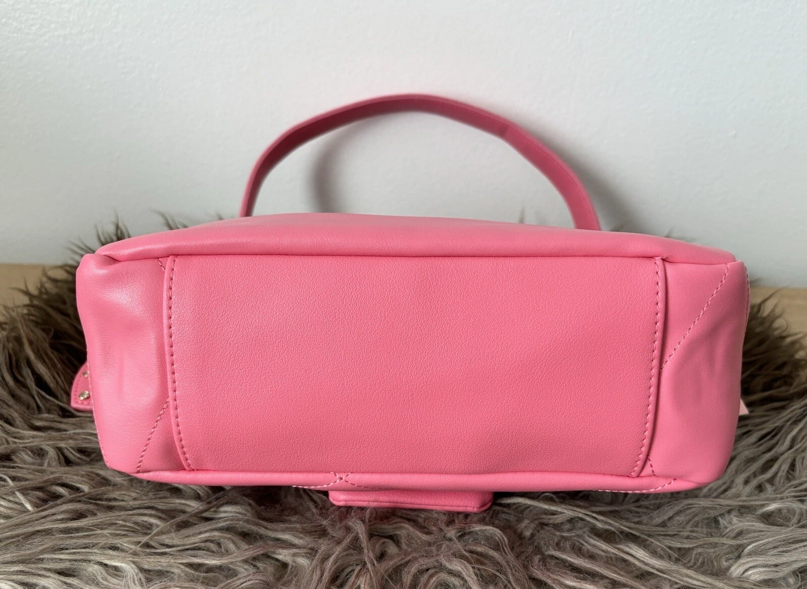 Borsa JUICY COUTURE Borsa a tracolla rosa diamante più luminosa di una NUOVA