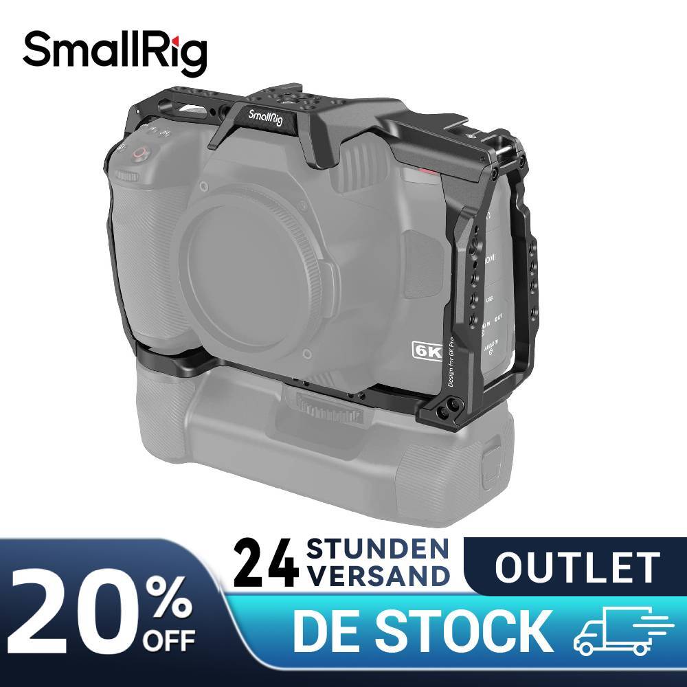 SmallRig Voller Käfig für BMPCC 6K Pro/Blackmagic Pocket Camera