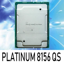 Intel Xeon Platinum 8156 QS 4-core 3.6GHz 16.5mb 105w qmrq lga3647 CPU processor