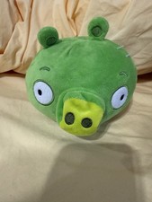 Angry Birds Toy Factory Green Pig 5  Plush Stuffed Animal Bad Piggies Toy