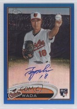 2012 Topps Chrome Rookie Blue Refractor 162/199 Tsuyoshi Wada #185 Auto 1b0