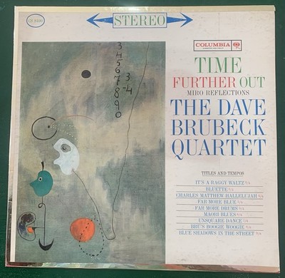 The Dave Brubeck Quartet - Time Further Out (or., Pitman Press, USA, 1961) EX