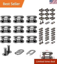 Upgrade Your Vehicle with 10 Alloy Steel 420 Chain Master Links - Universal Fit