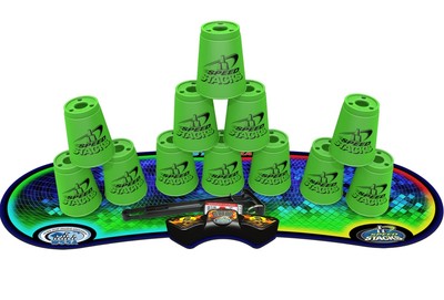 Speed Stacks | Sport Stacking Competitor, Neon Green - 12 Cups, 