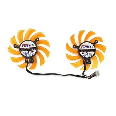 2PCS Cooling Fans For ZOTAC GTX650ti Boost 2GB Extreme Edition HA Graphics Card