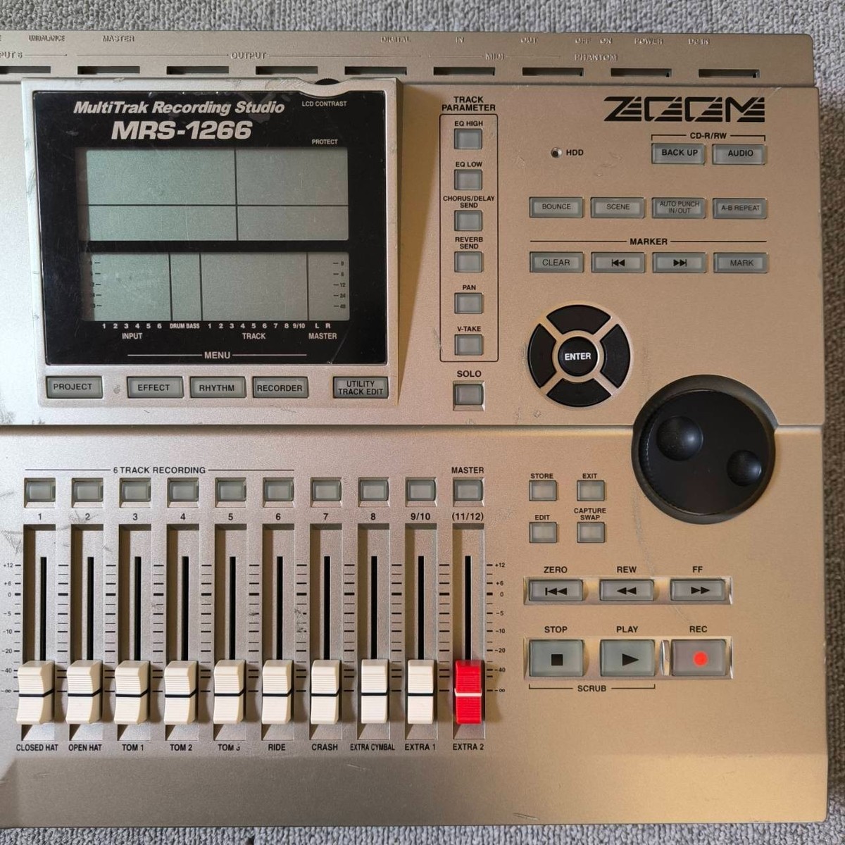 ZOOM ズーム MRS-1266 マルチトラックレコーダー MTR 18GB MRS-1266 MultiTrak Recording Studio | Zoom