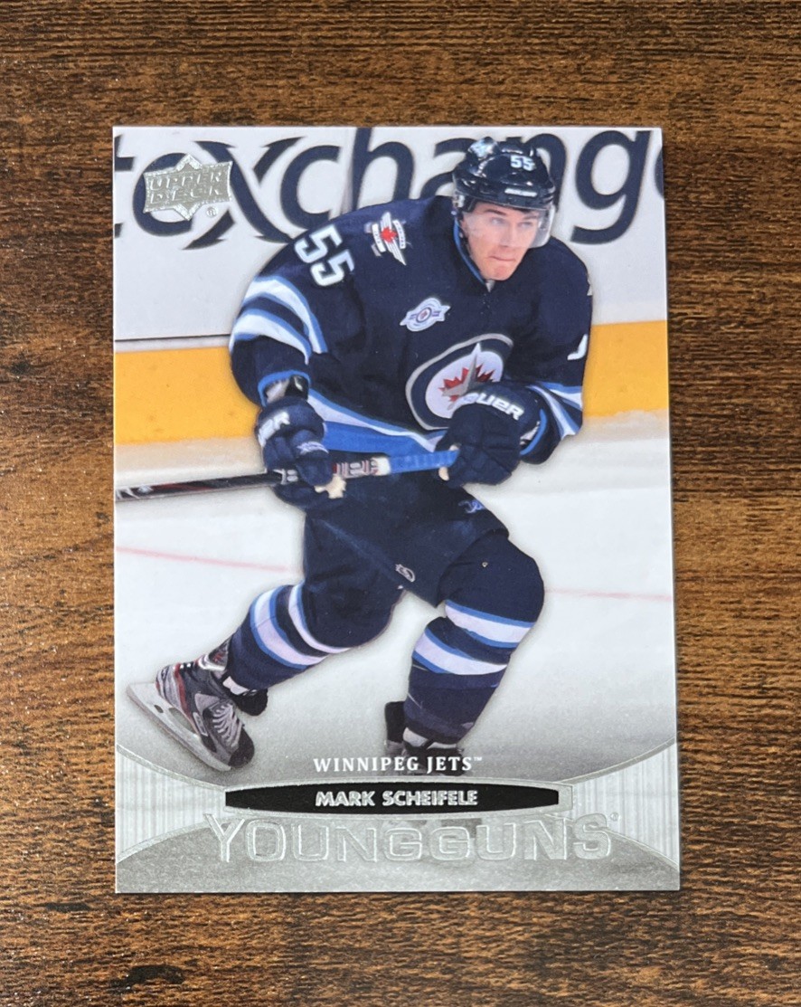 2011-12 Upper Deck Series 1 Young Guns #248 Mark Scheifele Rookie Winnipeg Jets