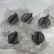 Scratched! 5 Pack For Whirlpool Oven Range Burner Knob WPW10594481 W10594481