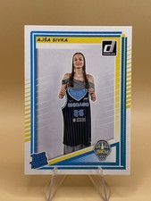 2025 Panini Donruss WNBA Ajsa Sivka RC Rookie Trading Card #93 Chicago Sky