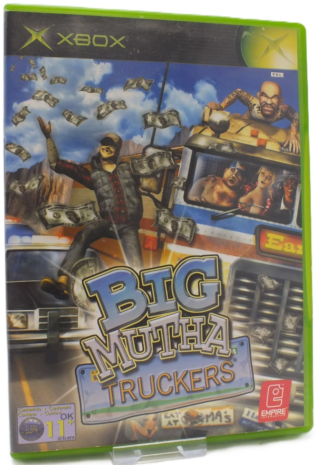 Big Mutha Truckers Microsoft Xbox Video Game - With Manual