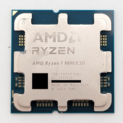 AMD Ryzen 7 9800X3D 4.7GHz 8 Core Processor CPU AM5 (100-000001084)