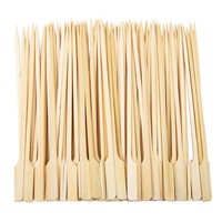 100 StüCk Bambus Paddel SpießE Grill Bambus SpießE Cocktail Sticks FüR Grill,...