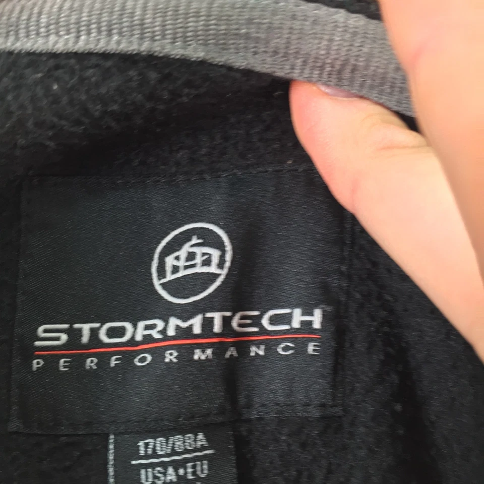 Stormtech Hombre Chaqueta Polar Talla M Negro Manga Larga Cremallera Cuello 122778 Foto 4 de 4