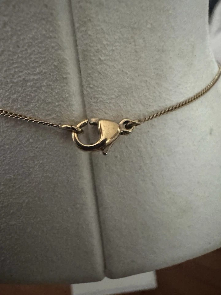 Chanel 01 P Collar Estrella Esmalte Rosa Tono Dorado Hecho en Francia Foto 2 de 4