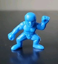 Super Hero By Toysmith Figure Toy Mr. Mysterious Captain Muscles Blue 1"