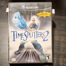 Eidos TimeSplitters 2 Nintendo GameCube NTSC-U/C T Game w/ Case