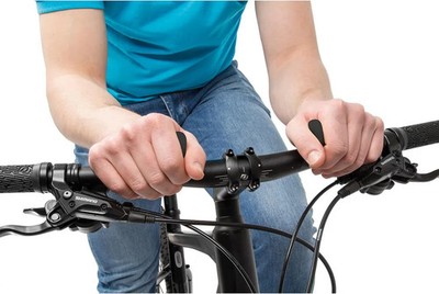 M Wave Extra Grip in Anatom Colour. Handlebar Ends in Anatom Colour i
