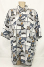UP RO'S Button Down Shirt XL X Large 52" Hip Hop DJ Rap City Club Y2K Streetwear
