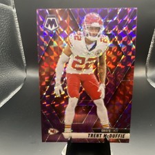 2025 Panini Mosaic Football - Trent McDuffie #140 Purple Mosaic Prizm /49 Chiefs