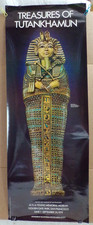 1979 KING TUTANKHAMUN COFFIN TUT TREASURES POSTER SAN FRANCISCO FINE ARTS MUSEUM