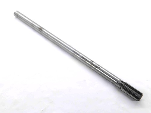 3/8 OD HSS CARBIDE TIPPED CHUCKING REAMER 6 FL .375 .3750 ONSIZE STRAIGHT SHANK