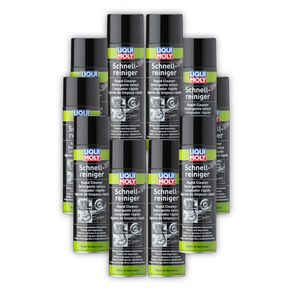 10X Reiniger Liqui Moly 3318 Schnellreiniger Bremsenreiniger Bremsen Teile 500Ml-image