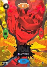 LEGO Ninjago Serie 11 - Karte 223 Kai Shattered Ultra Rare - NEU