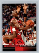 1993-94 Upper Deck Mr. June Insert #MJ6 Michael Jordan HOF B2B NBA Finals MVP
