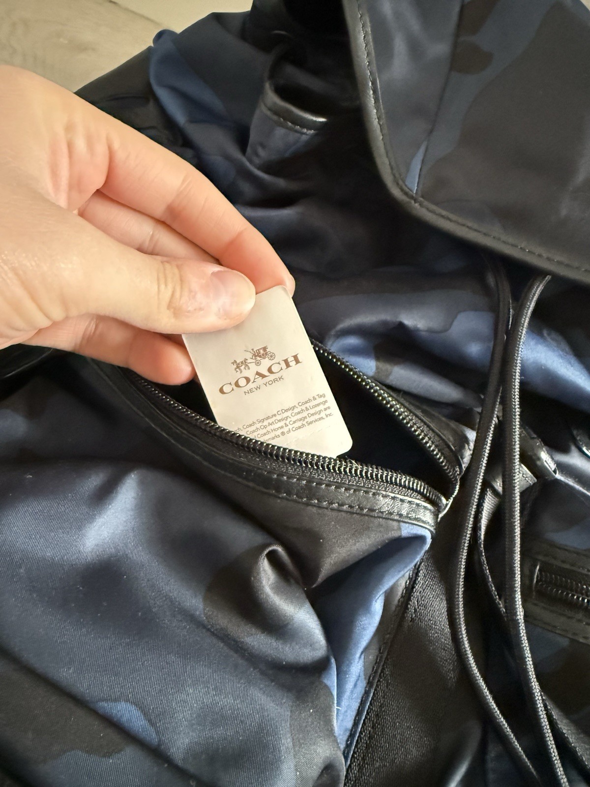 Coach Backpack - image 9