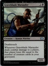 Graveblade Marauder U Double Masters 2022 Foil 77 NM