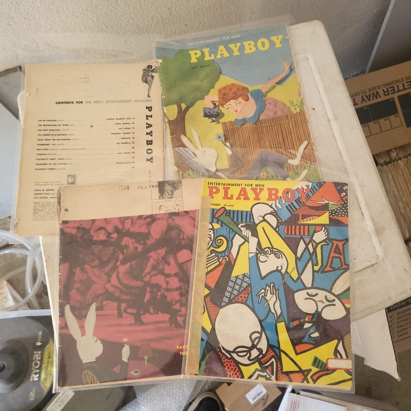 PLAYBOY Magazine collection lot 93 issues 1954 - 1977