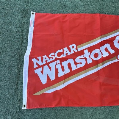 Vintage 1997 Nascar Winston Cup Series Flag 27x37 Banner Rare