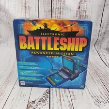 Electronic Battleship Advanced Mission COMPLETE WORKS 2000 War Battle Ships