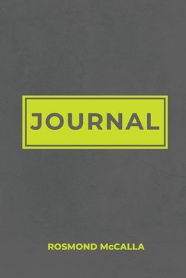 Rosmond McCalla | Journal | Taschenbuch | Englisch (2023) | Vibrant Elevations