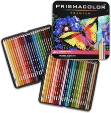 Sanford Prismacolor Premier Colored Pencils Set, Pack of 48, Multi-Colour