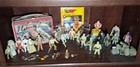 Indiana Jones FIGURE Collection 2008 Rare Vintage Lunchbox  HASBRO Lot 3.75 Set